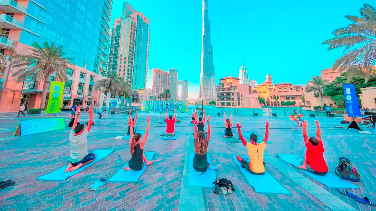 Obiettivi dell'organizzazione della sfida di fitness di Dubai