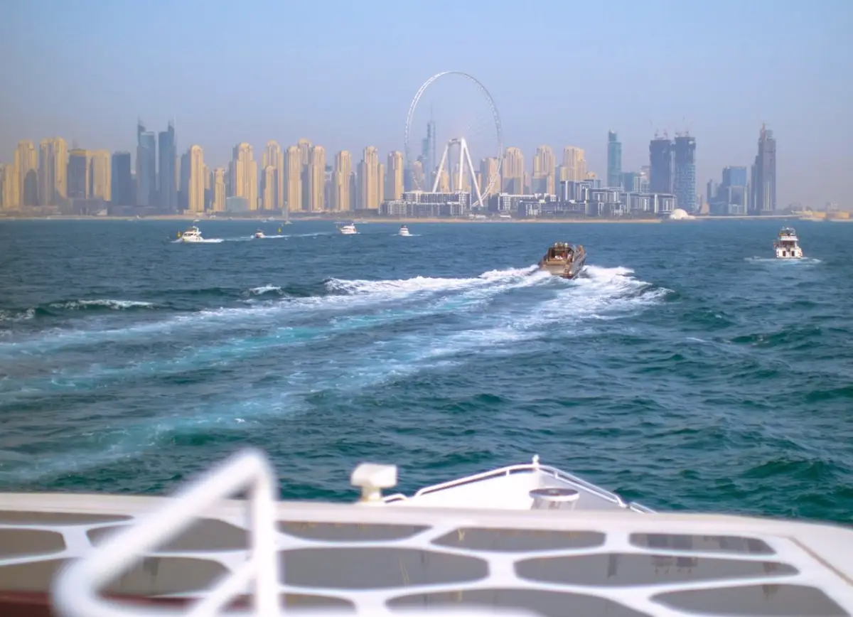 Daan ng paggalaw ng barko ng Megayat Ocean Empress sa Dubai