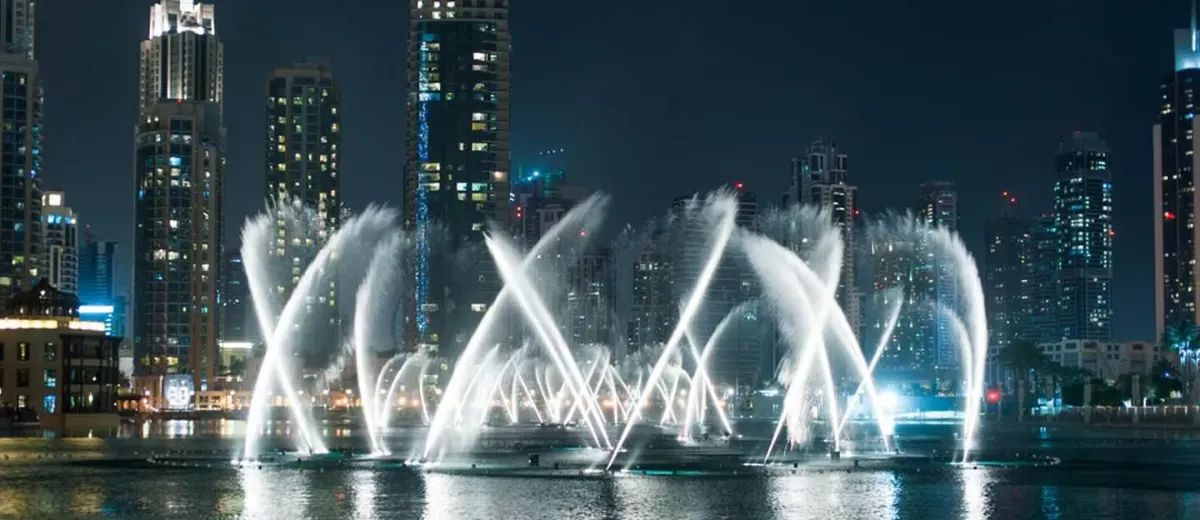 Dubai Mall at mga Fountain ng Dubai